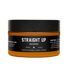 Live Bearded Beard Butter jar front, fragrance-free hydration for beard.