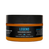 Live Bearded beard butter jar for soft, conditioned beard.
