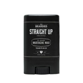 Live Bearded Mustache Wax Stick packaging for on-the-go grooming and hold.