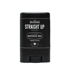 Live Bearded Mustache Wax Stick packaging for on-the-go grooming and hold.