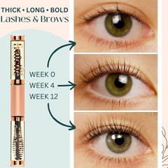 Live Fraiche dual-end applicator for precise lash and brow application