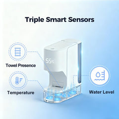 LiveFull smart voice alerts signal towel readiness for convenience