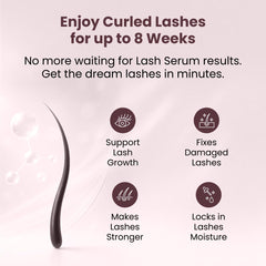 LIVIA lifting lotion bottle delivers immediate curl and lift.