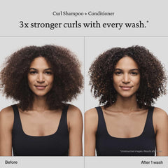 Living Proof Curl Shampoo luxe-lather close-up for gentle cleansing.