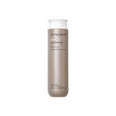 Living Proof No Frizz Conditioner bottle promises frizz control for all hair types.