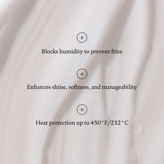 Styled straight hair using Living Proof No Frizz cream for smooth finish