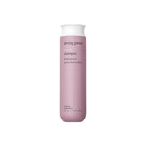 Living Proof Restore Shampoo bottle front highlights a silicone-free formula for all hair types.