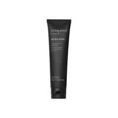 Living Proof Style Lab Air-Dry Styler bottle demonstrates quick-dry time and smooth texture.