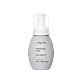 Living Proof Full Texturizing Foam bottle delivering airy texture and lasting volume.
