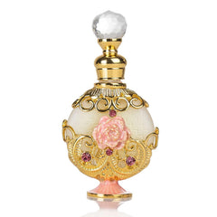 LIYJTK perfume for women retro bottle on display, long-lasting floral fragrance.