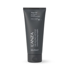 L’ANZA Healing Style Mega Gel bottle pour for precise application and keratin protection.