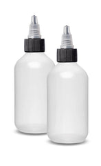 ljdeals 2 oz Boston-round bottle in LDPE for cosmetics and crafts