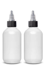 ljdeals 2 oz plastic squeeze bottle with twist top cap for precise dispensing