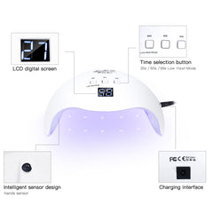 LKE curved housing reduces glare during curing