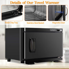 LKT COBTAC hot towel warmer interior is easy to clean and aluminum-smooth