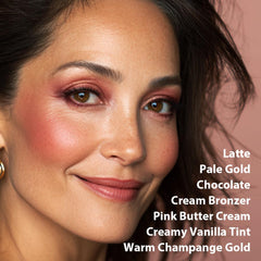 LLASIDO eyeshadow trio neutral shades for soft, buildable color.