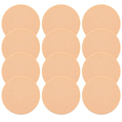 LLOUSSAK 12pc nude round sponge for flawless foundation application