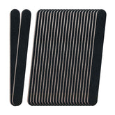 LNAUJS 24-pack emery boards bundle, durable wear-resistant filing for nails.