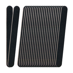 LNAUJS 24-pack emery boards bundle, durable wear-resistant filing for nails.