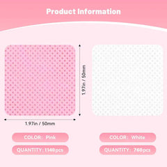 LNDIEHS - Toallitas de alta absorbencia para remover esmalte con menos fricción.