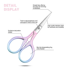 Lobodt pink stainless steel blades offer sharp detailing