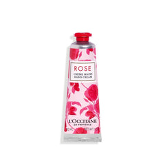 Crema de manos Rosa de L'Occitane en envase 1 oz, nutre la piel