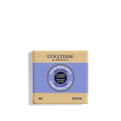 L'Occitane Jabon Solido Shea Lavanda: empaque elegante para tu rutina suave.