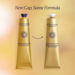 L'Occitane Youth Hand Cream with shea butter deeply hydrates skin
