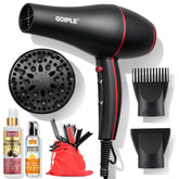 Lockmio 21Pcs professional hair dryer kit for fast, even drying.