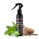 Locsanity Bold Loc Spray: botella lista para hidratar locs con cuidado natural.
