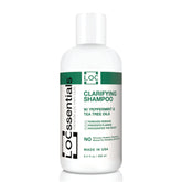 LOCssentials Clarifying Shampoo botella: limpieza suave sin residuo para locs.