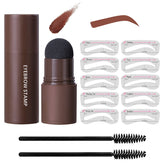 Lokfar kit-estencil-cejas marron claro definicion rapida de cejas