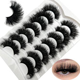 Loladook mink lashes fluffy 20mm close-up for dramatic, seamless blend.