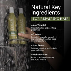 LOMA Nourishing Conditioner bottle ideal for dry, thirsty hair.