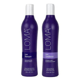 Loma Violet Shampoo bottle shows direct pigment toning for blonde and grey hair.