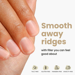 LONDONTOWN Kur Nails before ridges close-up for smoothing