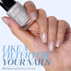 LONDONTOWN Quartz Illuminating Nail Concealer cap close-up highlighting creamy, even finish.