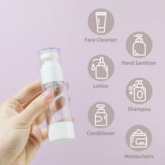 Longway anti-leak pump cap keeping liquids secure during travel.