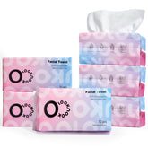 LOOKNOOK disposable face towel with thicker texture for gentle cleansing
