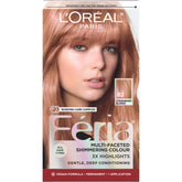 L'Oreal Paris Feria packaging showing three tones for unique shades.
