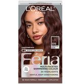 L'Oreal Paris Feria Chocolate Glaze bottle with vibrant permanent color