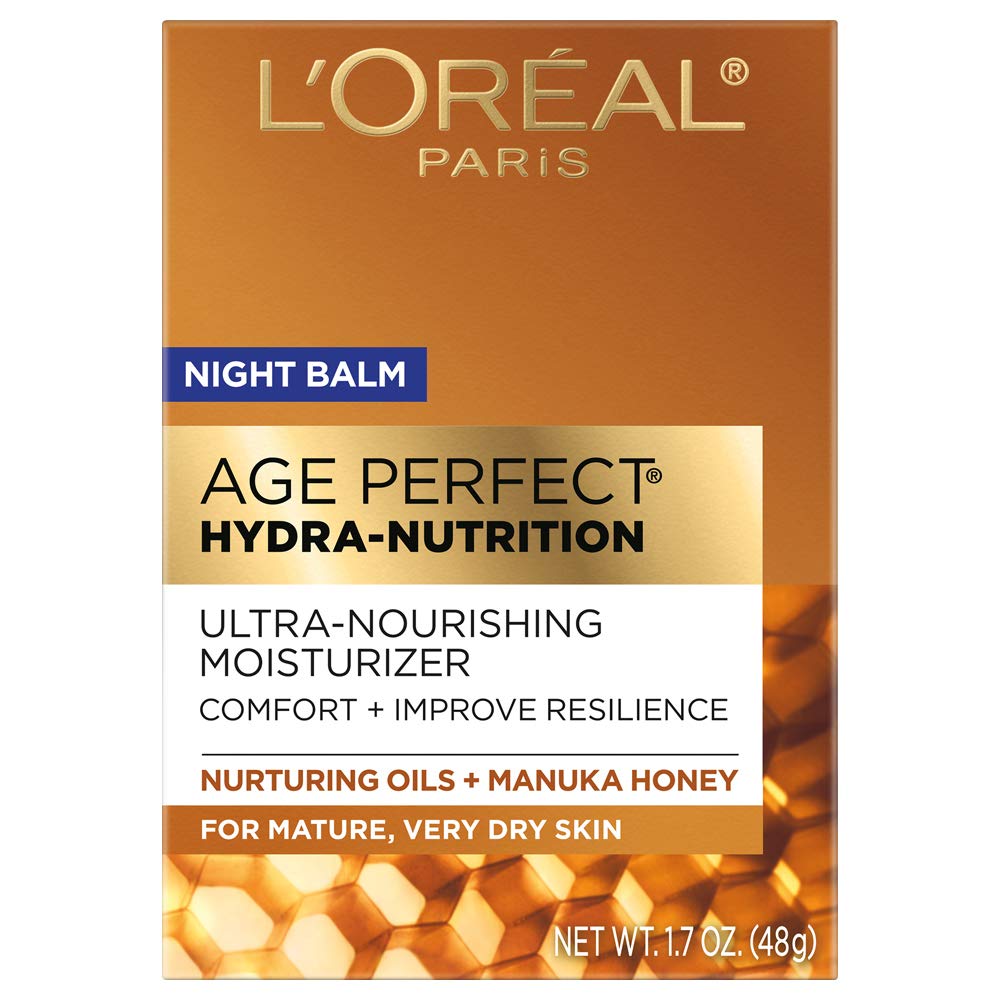 L'Oreal Paris Age Perfect Hydra Nutrition, bote: hidratación profunda para piel seca.