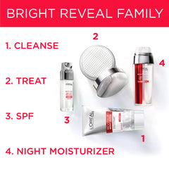 L’Oréal Paris Bright Reveal exfoliacion glicolica que mejora tono y claridad.