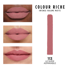 L’Oréal Paris Color Riche Le Nude Admirable en acabado mate.