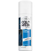 L'Oreal Paris Colorista blue spray bottle for temporary color you can wash out.