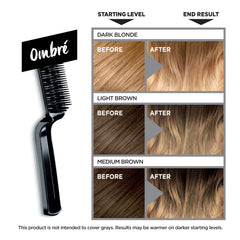 L'Oreal Paris Colorista Bleach Kit ombre application for seamless gradient