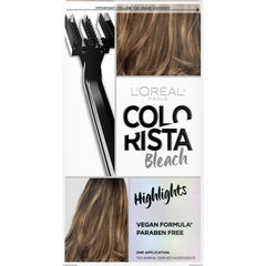 L'Oreal Paris Colorista Hair Bleach Kit box front showing customizable lightening options.