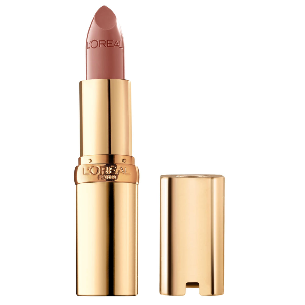 L'Oreal Paris Colour Riche Original Creamy labio satin-fairest-nude para look natural y duradero.