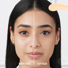 Corrector Sérum Iluminador de L'Oreal Paris, cobertura de ojeras que reduce hinchazón e ilumina.