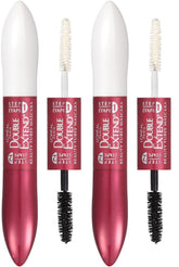 L'Oreal Paris Double Extend base coat being applied to nourish lashes for a smooth start.